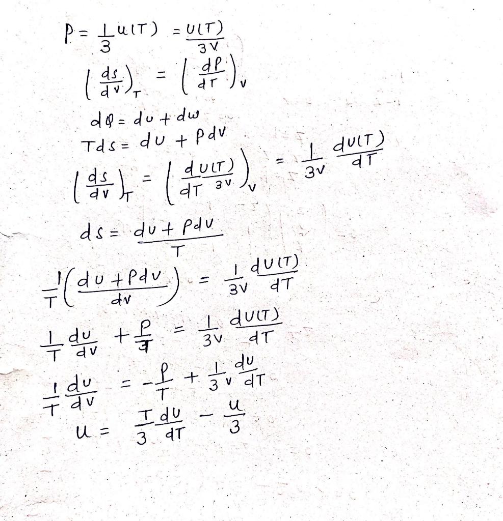 Solved (a) [5 points] Derive the following Maxwell relation: | Chegg.com