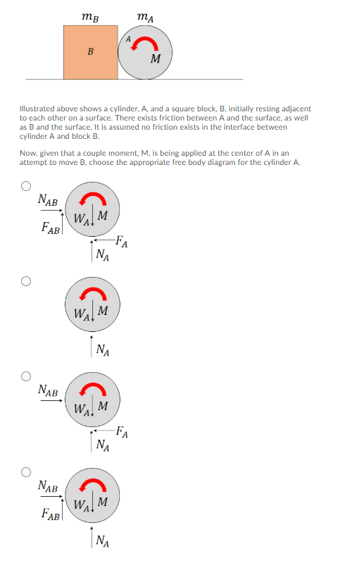 Solved Me Ma Illustrated Above Shows A Cylinder, A. And A | Chegg.com