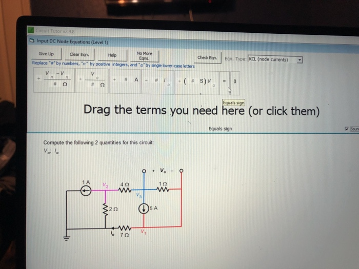 Solved S Input DC Node Equations (Level 1) No More Eqns Ean. | Chegg.com