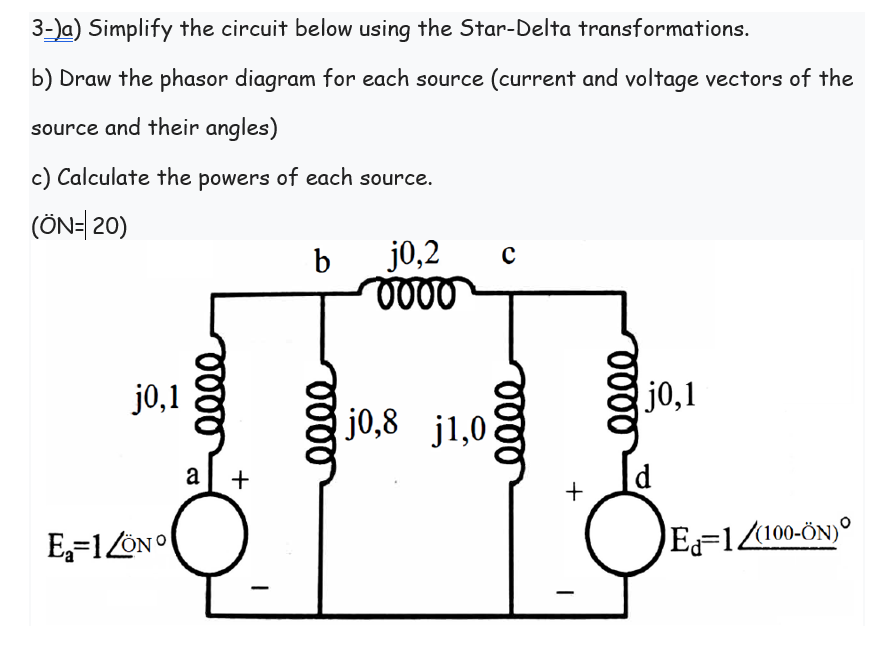 Solved 1-) In the system given below as a single line | Chegg.com