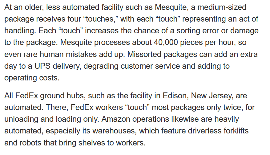 Solved New Technology at UPS Clashes with Outdated Ways of