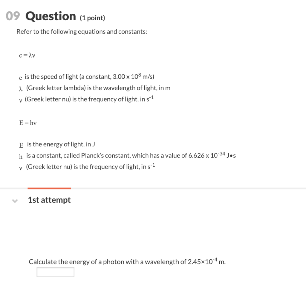 Solved 09 Question (1 point) Refer to the following | Chegg.com