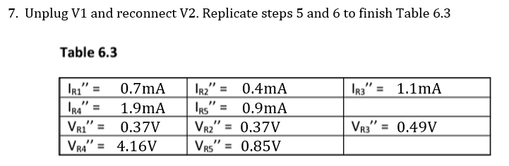 Solved 6.4 Preliminary Work 1. Calculate every current in | Chegg.com