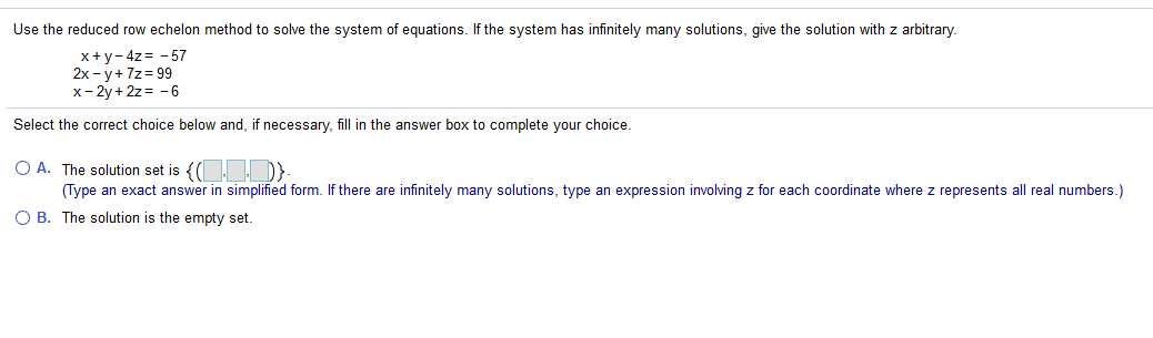 Solved Graph the solution set of the following system of | Chegg.com
