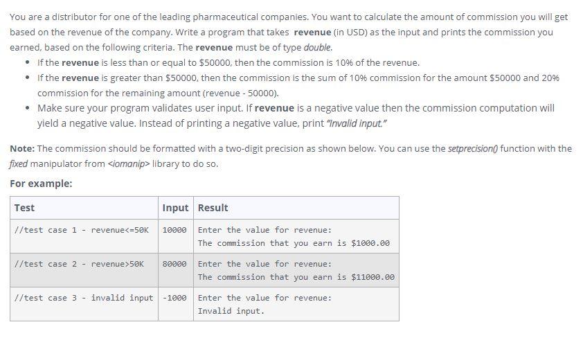 Solved You are a distributor for one of the leading | Chegg.com