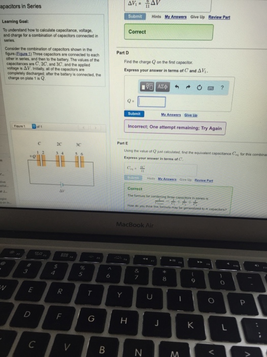 Solved To understand how to calculate capacitance, voltage,