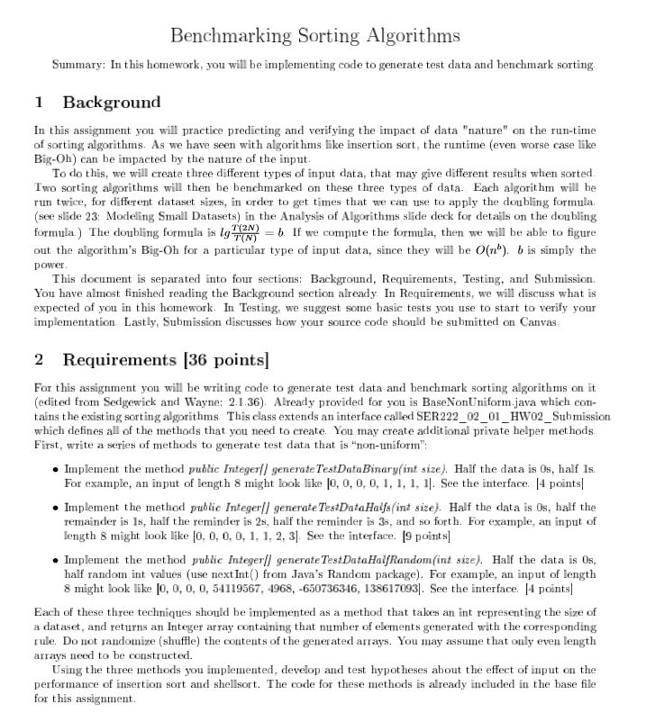 Insertion sort comparisons and exchanges image