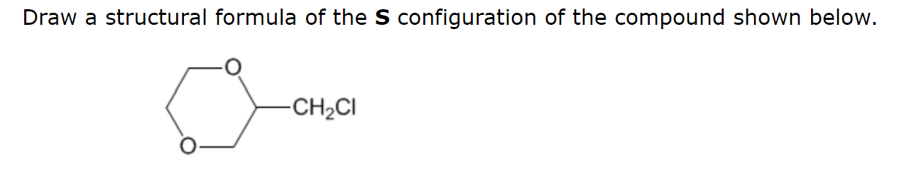 Solved Draw a structural formula of the RR configuration of | Chegg.com