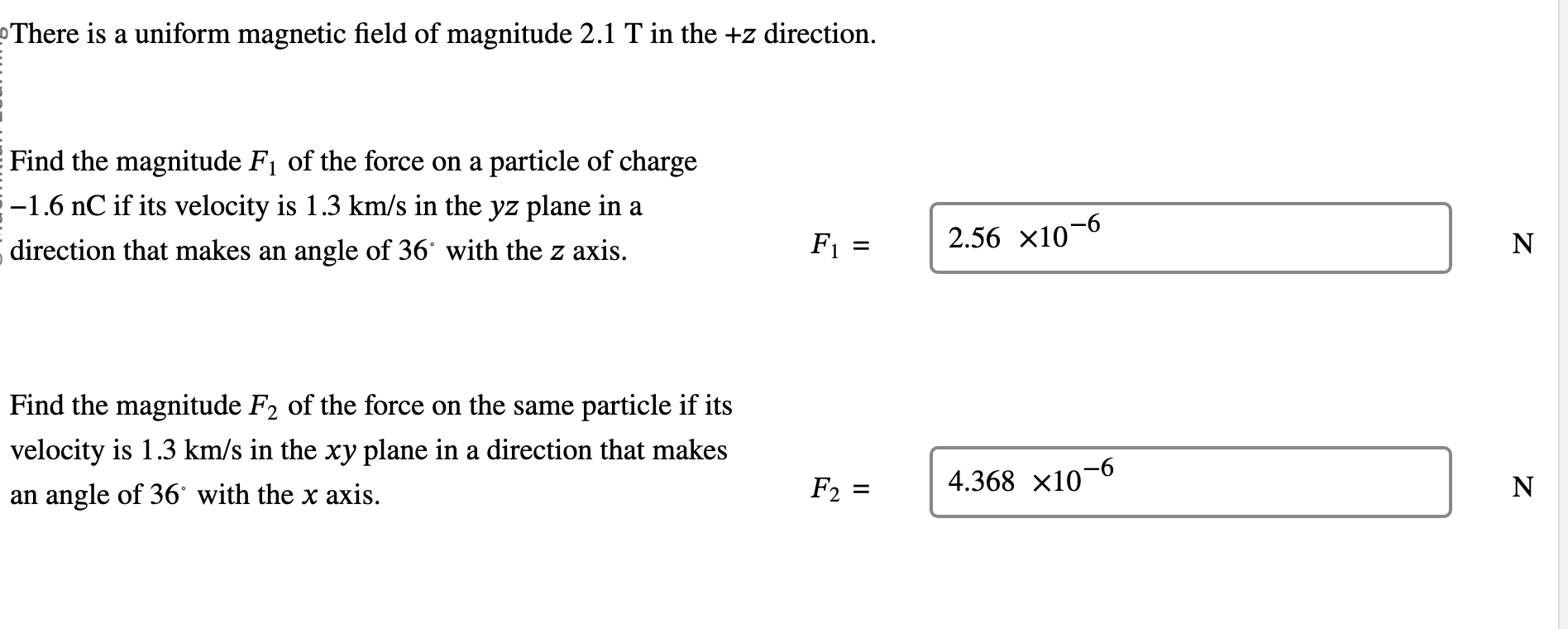 Solved There is ﻿a uniform magnetic field of ﻿magnitude | Chegg.com