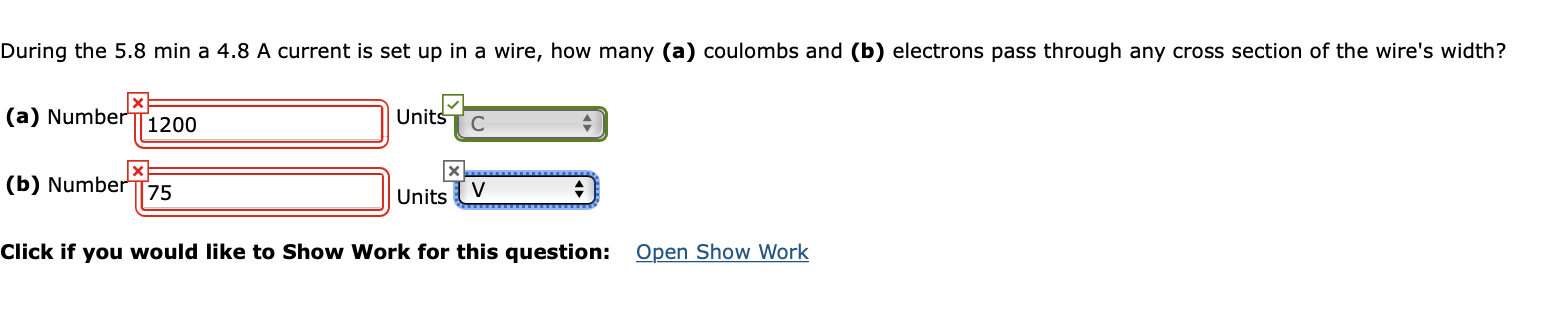 Solved During the 5.8 min a 4.8 A current is set up in a | Chegg.com