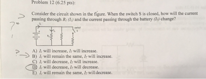 Solved Problem 12 (6.25 pts): s Consider the circuit shown | Chegg.com