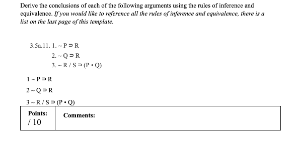 Solved Derive The Conclusions Of Each Of The Following | Chegg.com