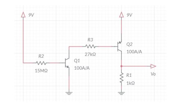 Solved 1. Find the base and collector current of transistor | Chegg.com