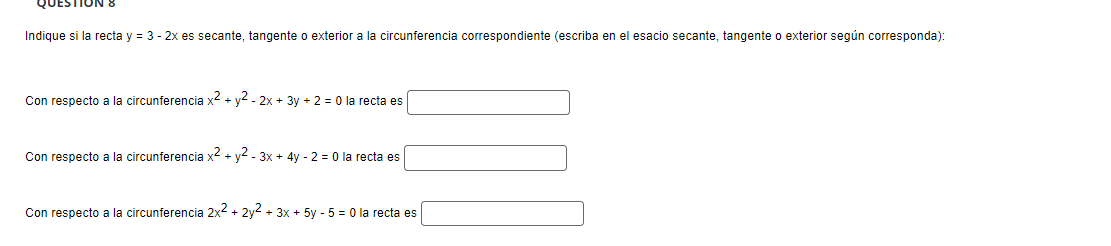 la ecuacion de una circunferencia es x 2 y 2 50