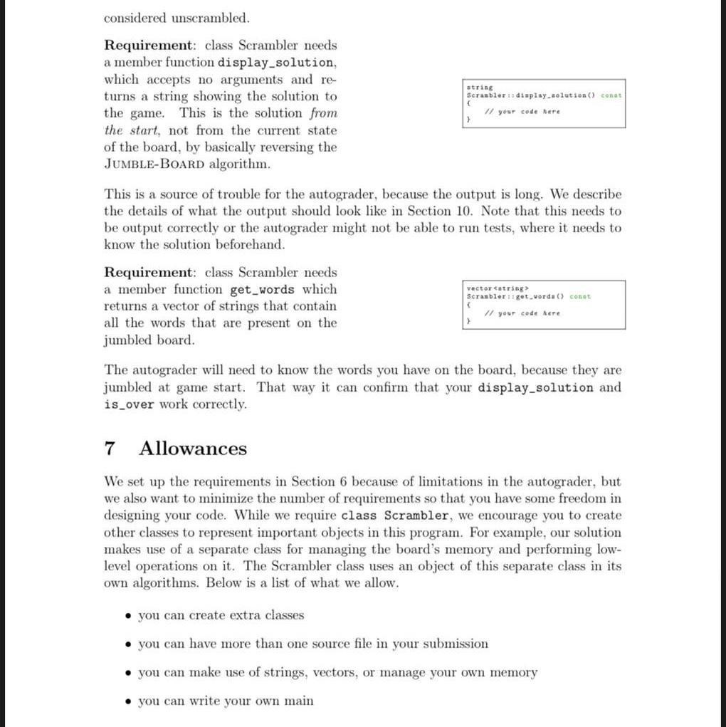 Solved Can you please help me write this program in C++ I | Chegg.com