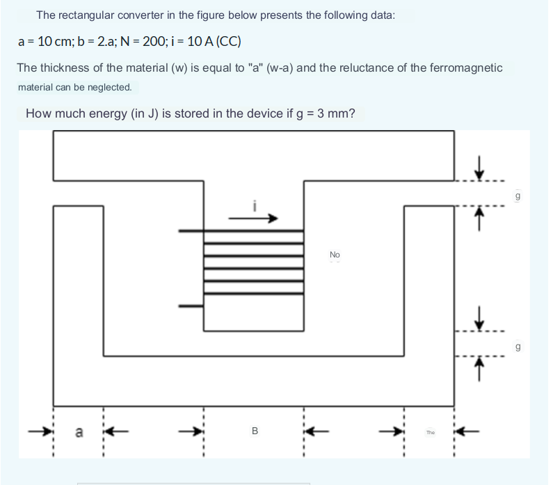 Solved The Rectangular Converter In The Figure Below | Chegg.com