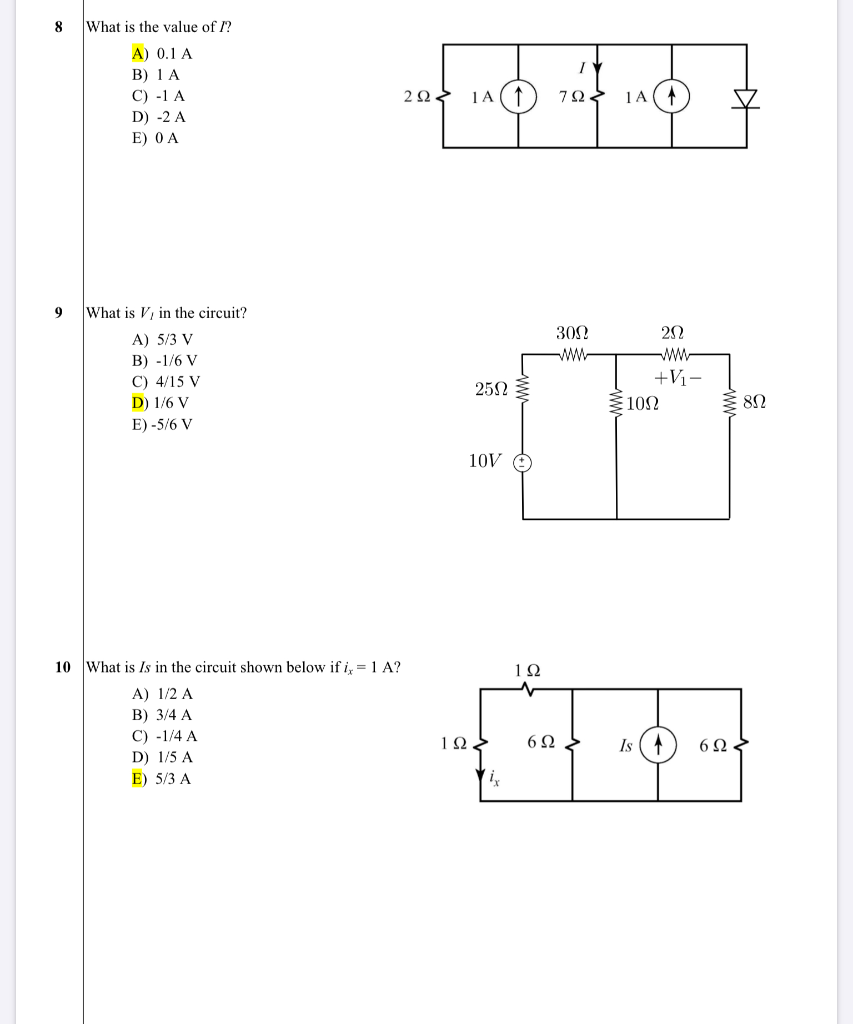 Solved What Is The Value Of L 8 A 0 1 A B 1 A 7q 1a 2w Chegg Com