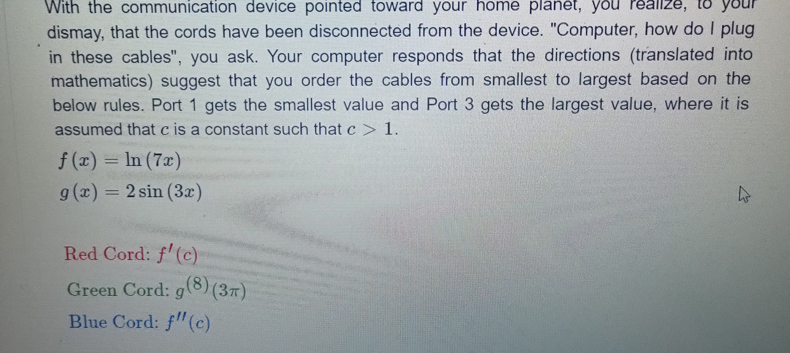 Solved With the communication device pointed toward your
