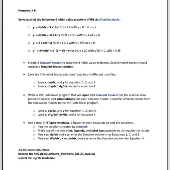 Solved Solve each of the following 4 initial value problems | Chegg.com