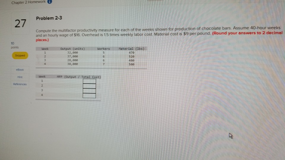 Solved Chapter 2 Homework 27 Problem 2-3 Compute the | Chegg.com