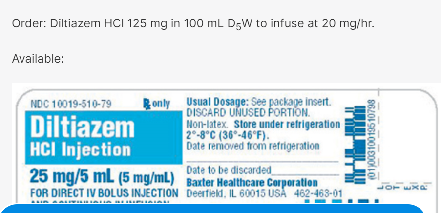 Order Diltiazem