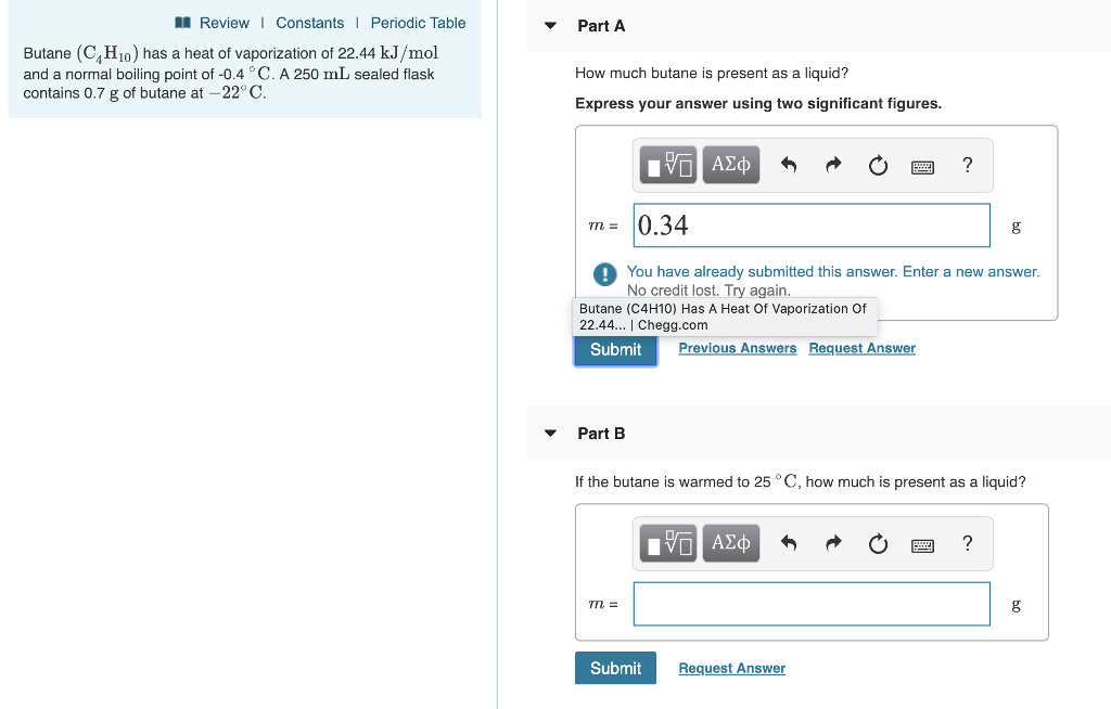 Solved Review I Constants Periodic Table Part A Butane | Chegg.com