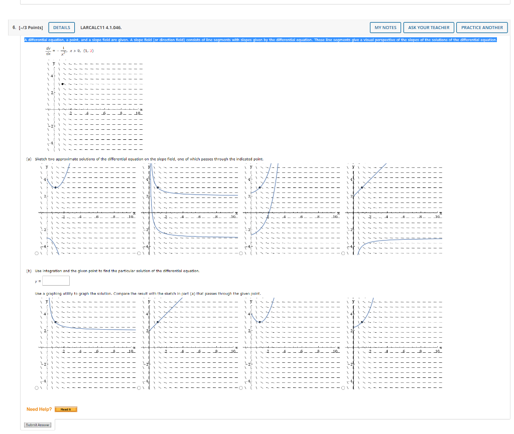 solved-a-differential-equation-a-point-and-a-slope-field-chegg