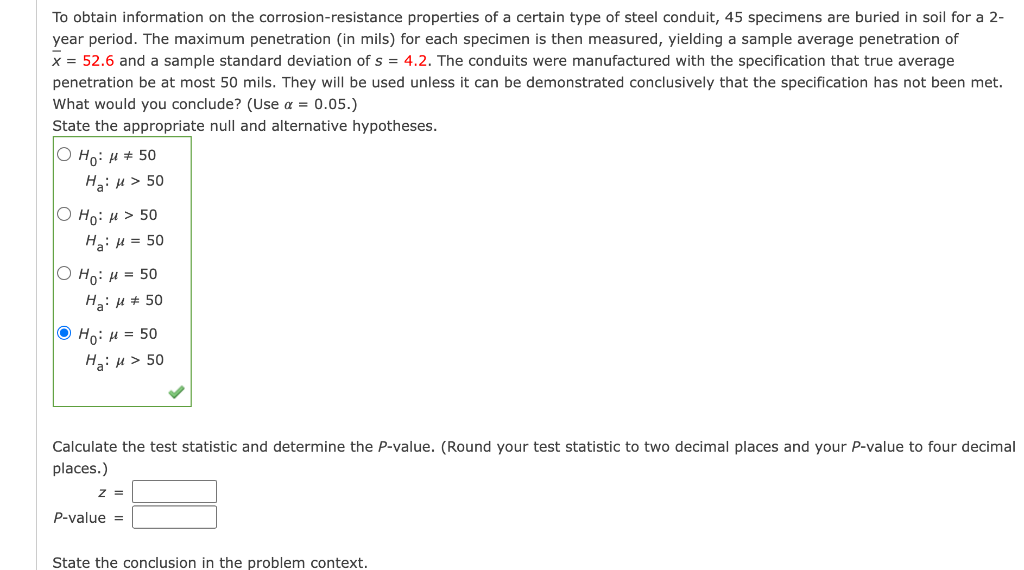 Solved To obtain information on the corrosionresistance