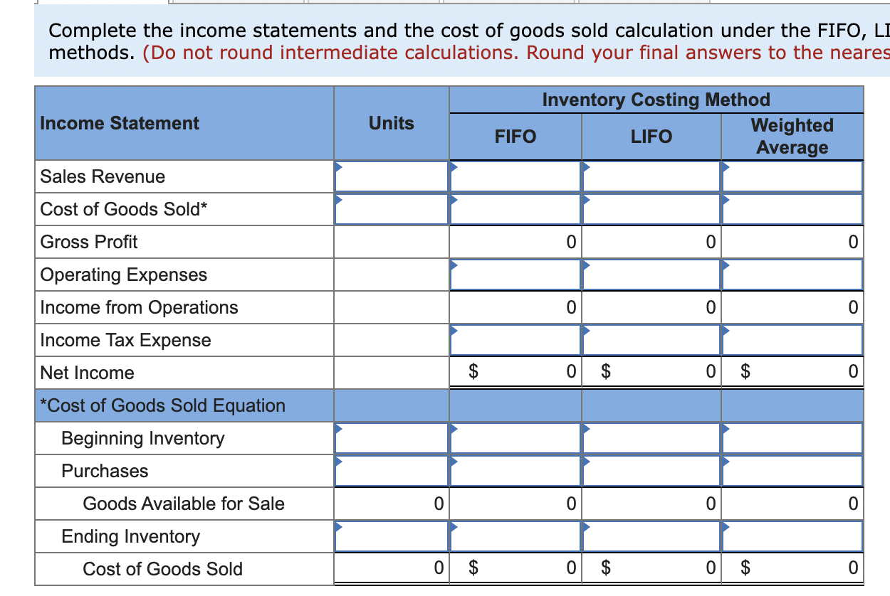 Solved Courtney Company uses a periodic inventory system. | Chegg.com