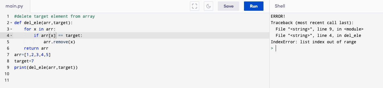 Solved For this problem, the goal is to delete the target | Chegg.com