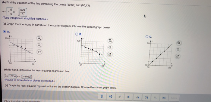Solved (b) Find the equation of the line containing the | Chegg.com