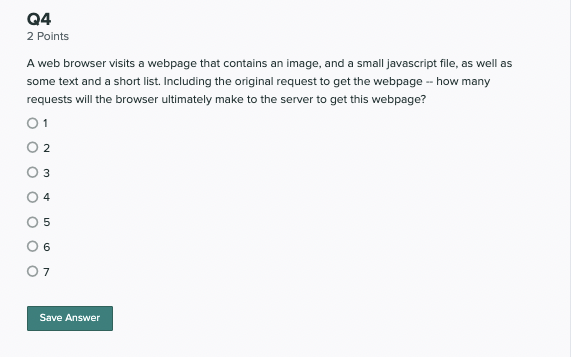 Solved A web browser visits a webpage that contains an | Chegg.com