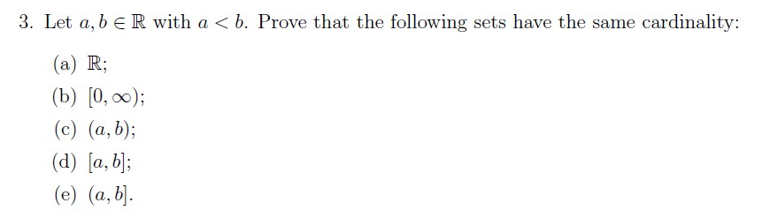 Solved 3. Let A, B ER With A