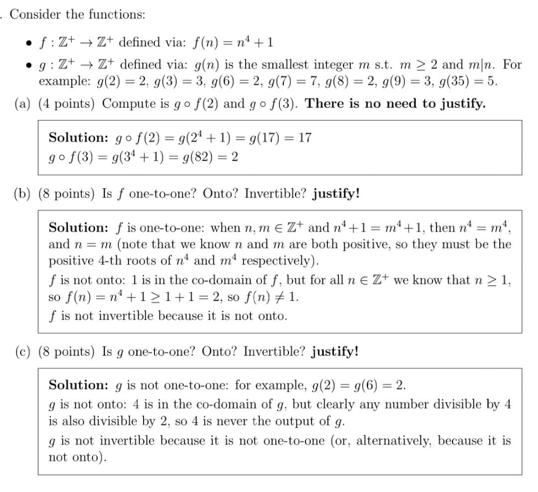 Solved Help please. For a, how does g(82) = 2? Can you | Chegg.com