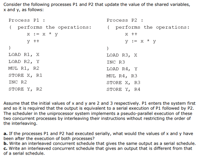 solved-consider-the-following-processes-p1-and-p2-that-chegg