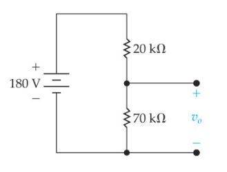 Solved The voltage-divider circuit shown in the figure is | Chegg.com