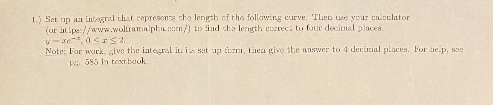 Solved Can someone please help me with the calculus math | Chegg.com