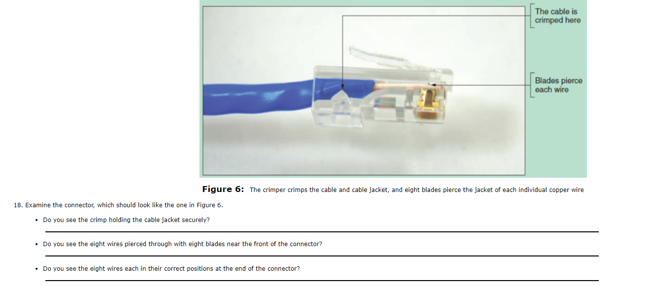 Pin # Insulator color Pin tied to pin at End B | Chegg.com