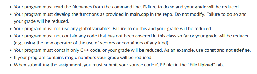 Solved Create a menu driven program that reads the list of | Chegg.com