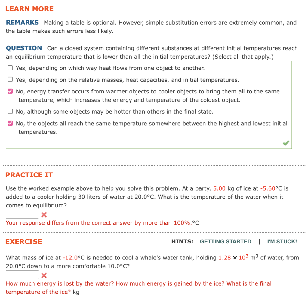 Solved GOAL Solve A Problem Involving Heat Transfer And A | Chegg.com