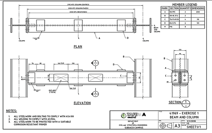 Solved Draw the following two number structural steel | Chegg.com