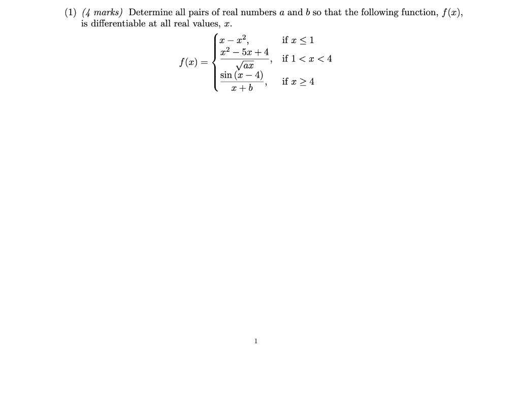 solved-1-4-marks-determine-all-pairs-of-real-numbers-a-chegg
