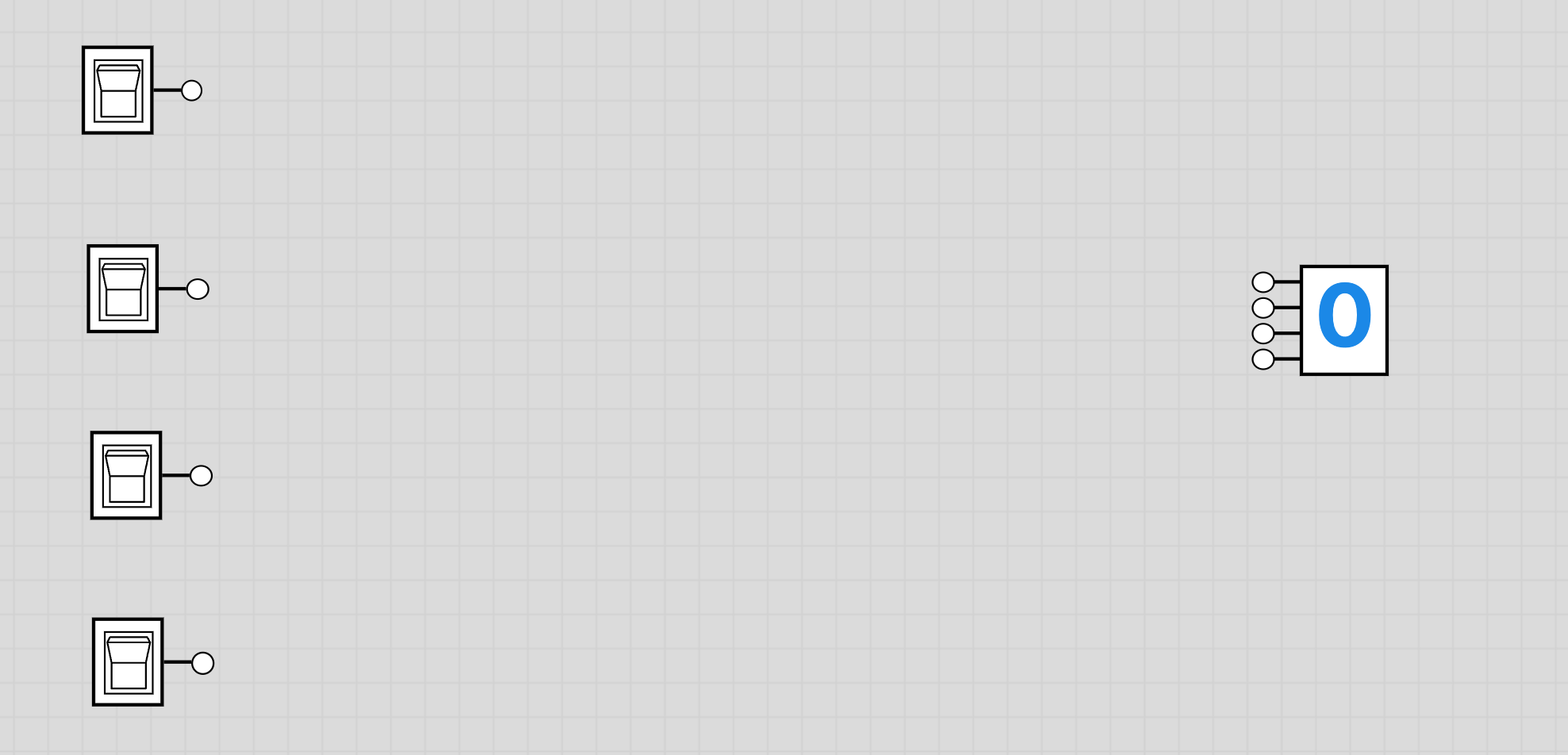 Solved Using four toggle switches (A1, B1 and A2, B2) and