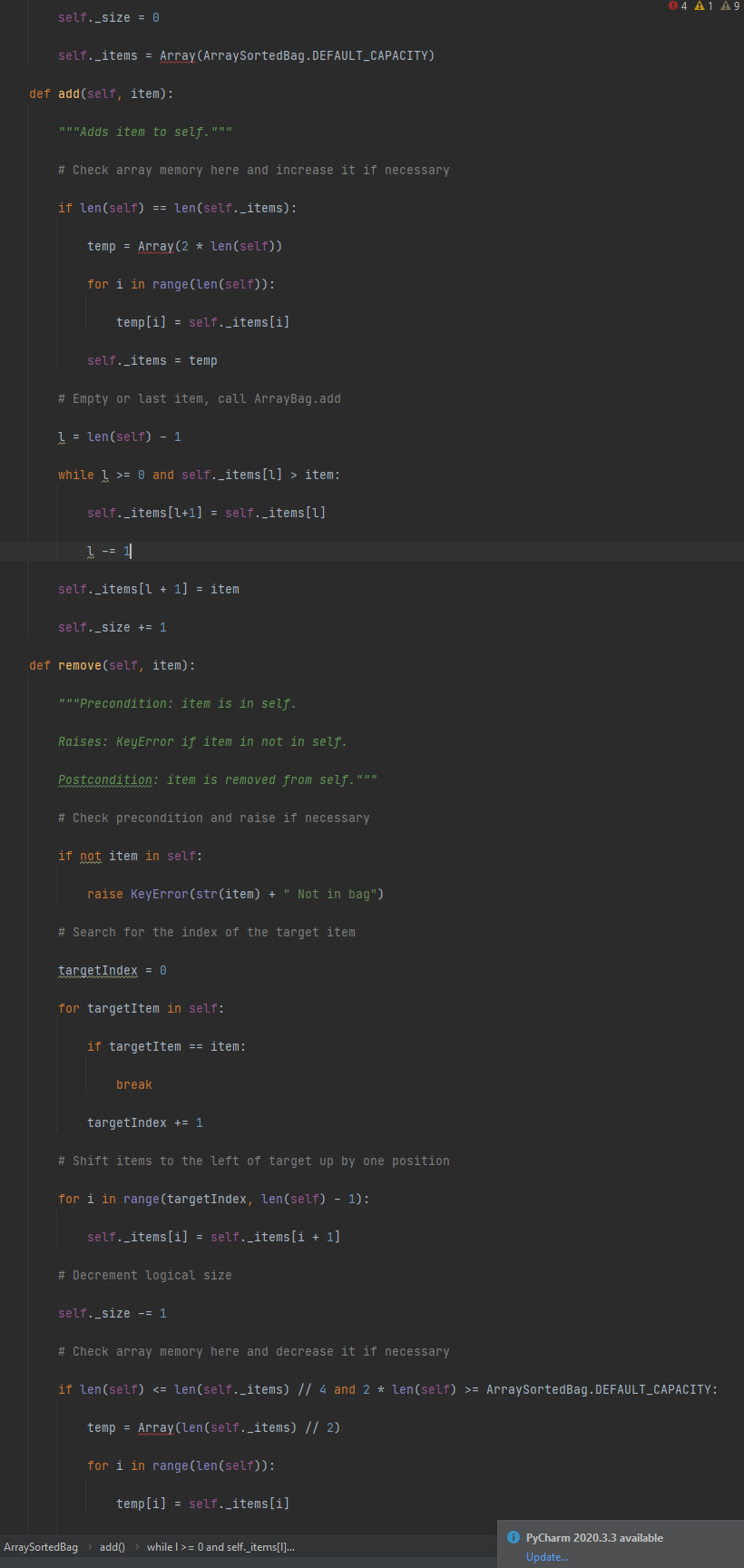 Solved A sorted set behaves just like a set, but allows the | Chegg.com