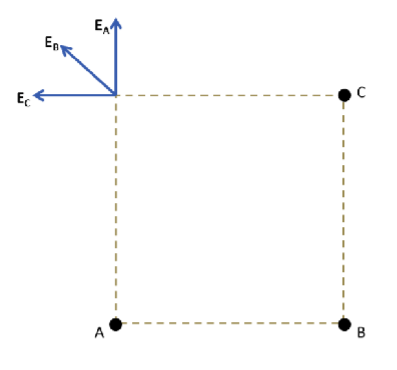 Solved Calculate the electric field (magnitude and | Chegg.com