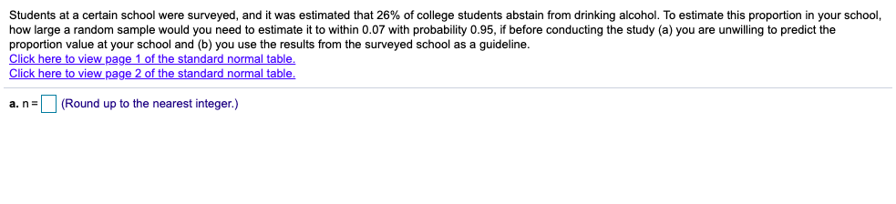 Solved Students at a certain school were surveyed, and it | Chegg.com