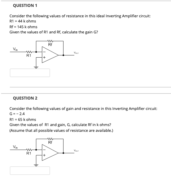 Solved QUESTION 1 Consider the following values of | Chegg.com