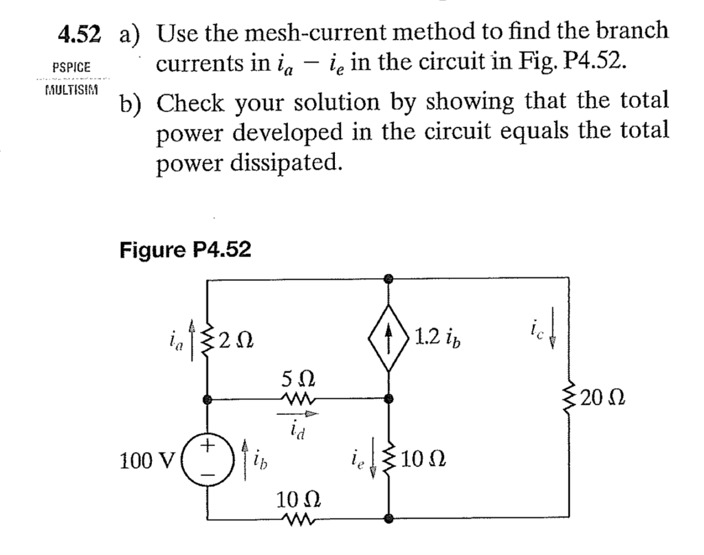 Solveddetermine The Current In Each Branch Of The Cir - vrogue.co