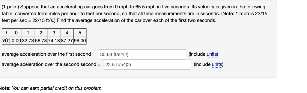 solved-1-point-suppose-that-an-accelerating-car-goes-from-chegg