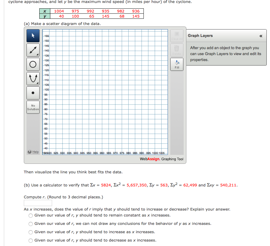 Solved Can a low barometer reading be used to predict